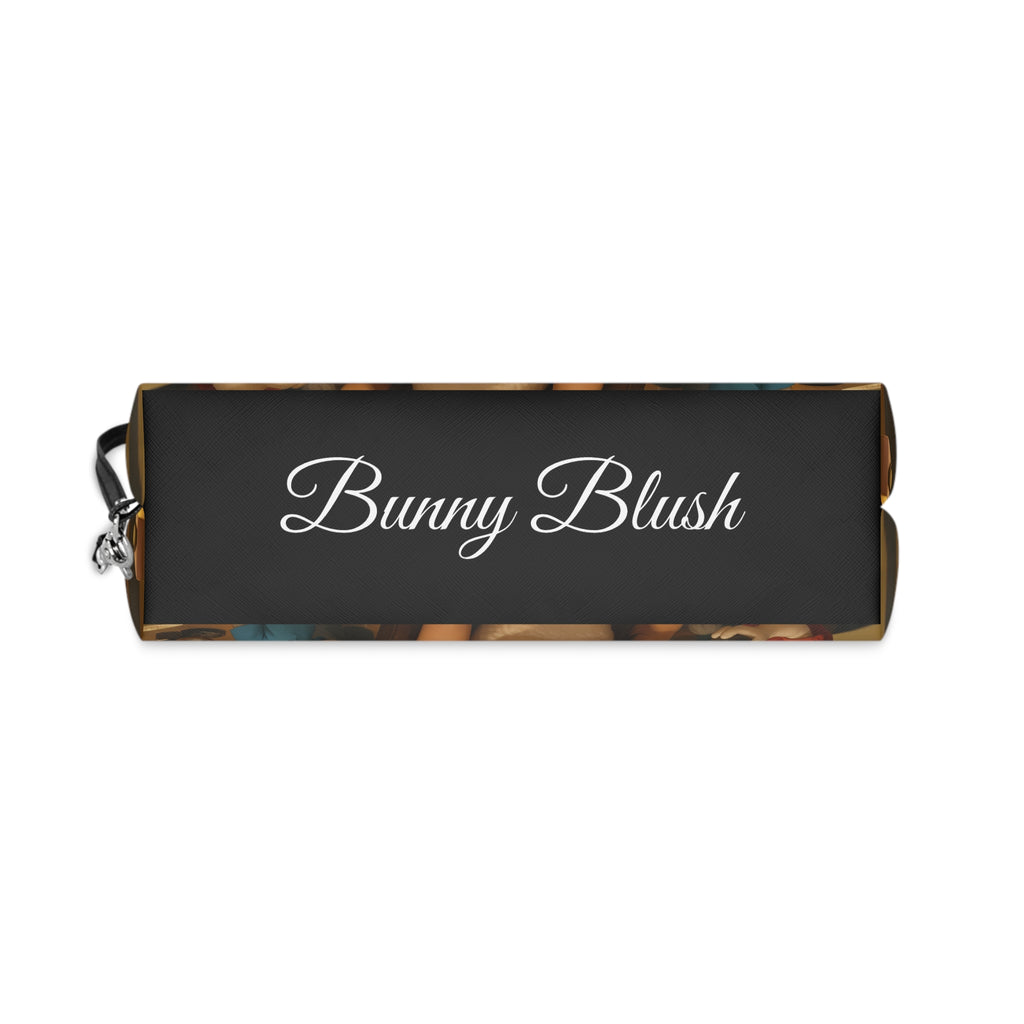Bunny Blush Makeup Bag – Cute Cosmetic Pouch with Chic Bunny Design