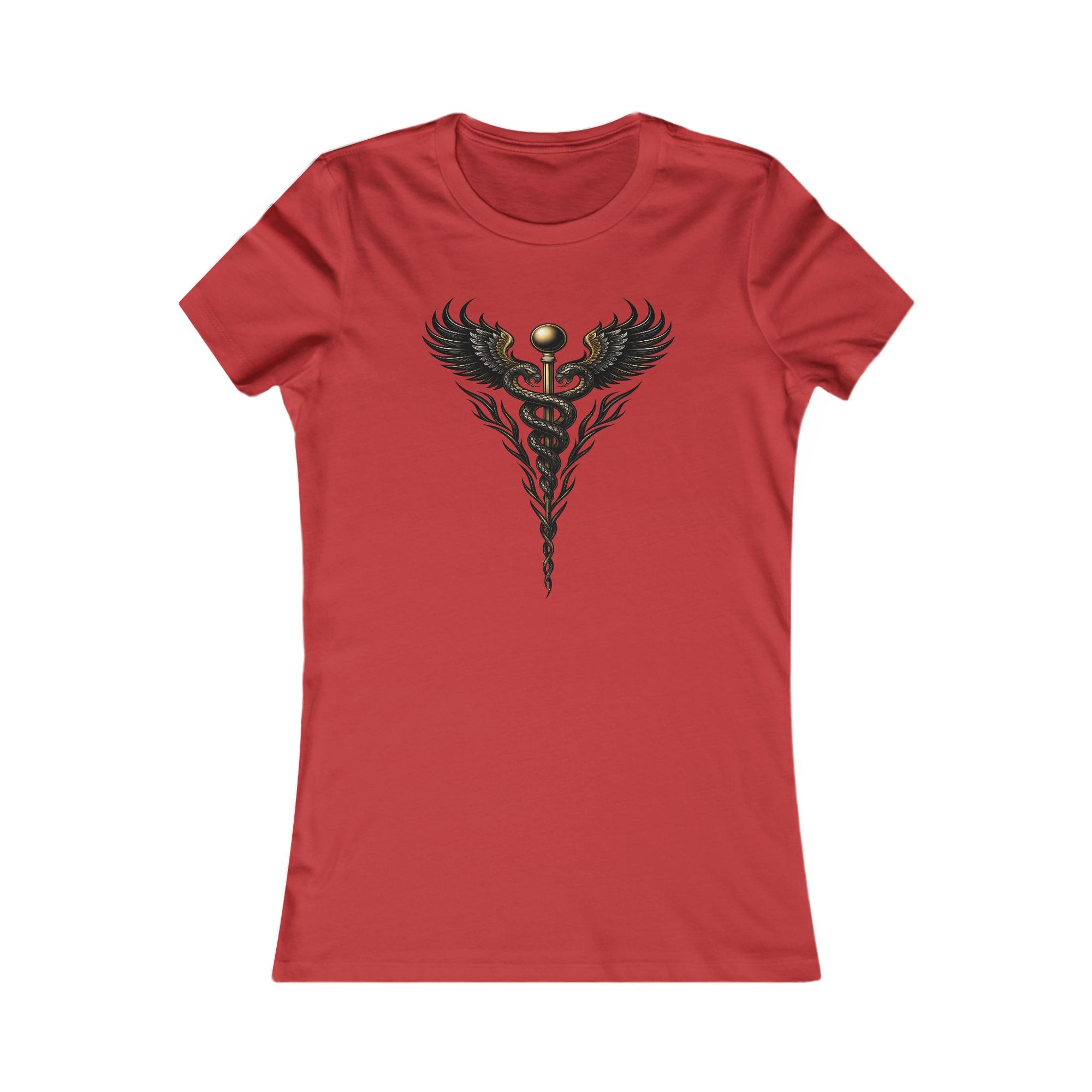 Nurse Caduceus Shirt – Stylish Medical Tee for Women