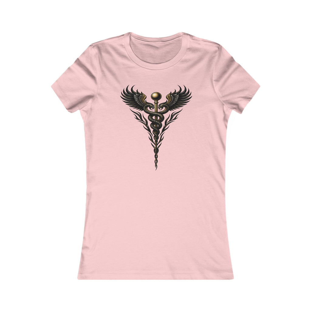 Nurse Caduceus Shirt – Stylish Medical Tee for Women