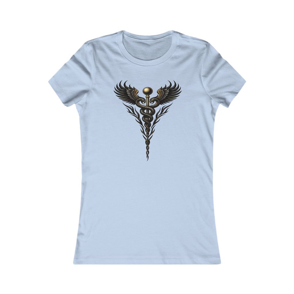 Nurse Caduceus Shirt – Stylish Medical Tee for Women