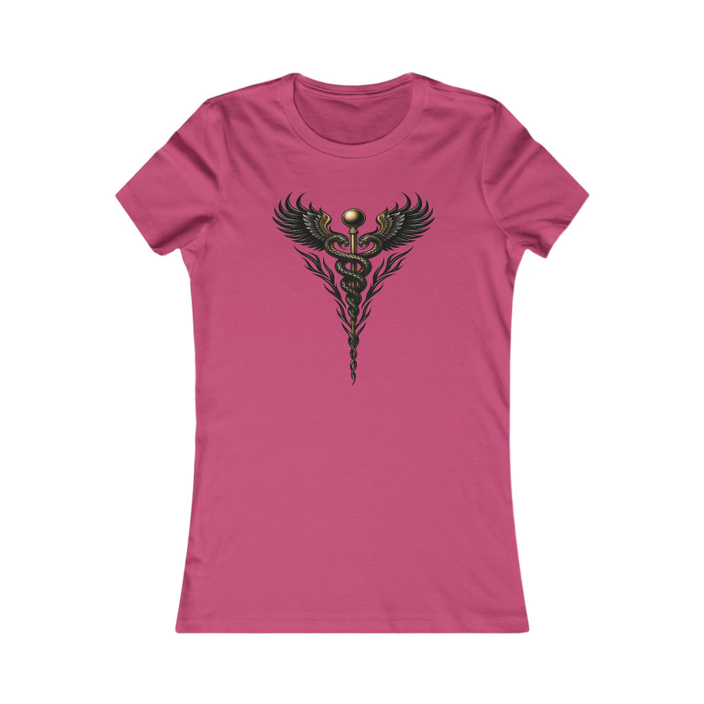 Nurse Caduceus Shirt – Stylish Medical Tee for Women