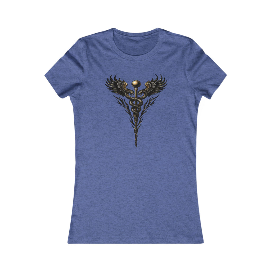 Nurse Caduceus Shirt – Stylish Medical Tee for Women