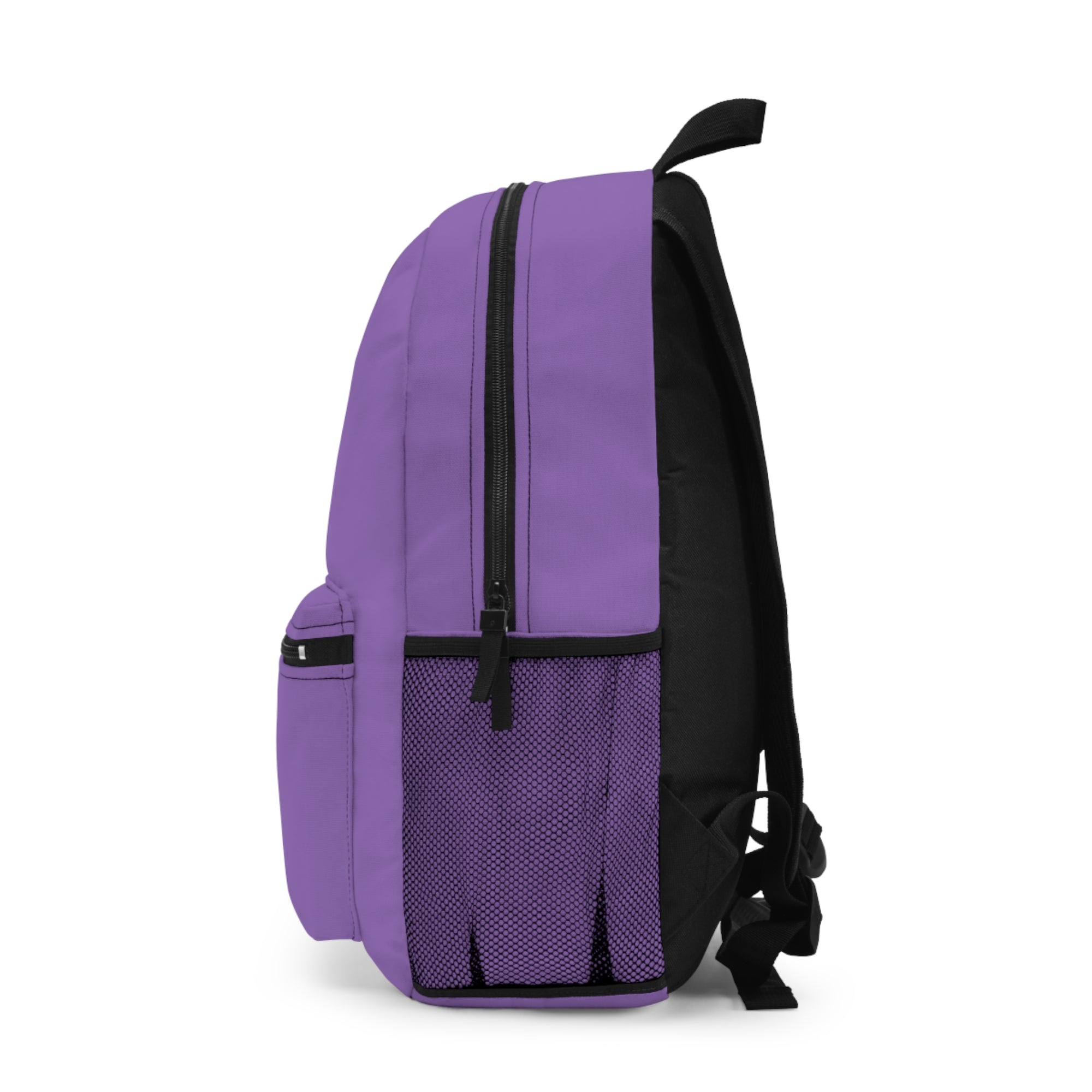 The Healer’s Backpack – Medical Caduceus & Gold Heartbeat Nursing Backpack (Light Purple)
