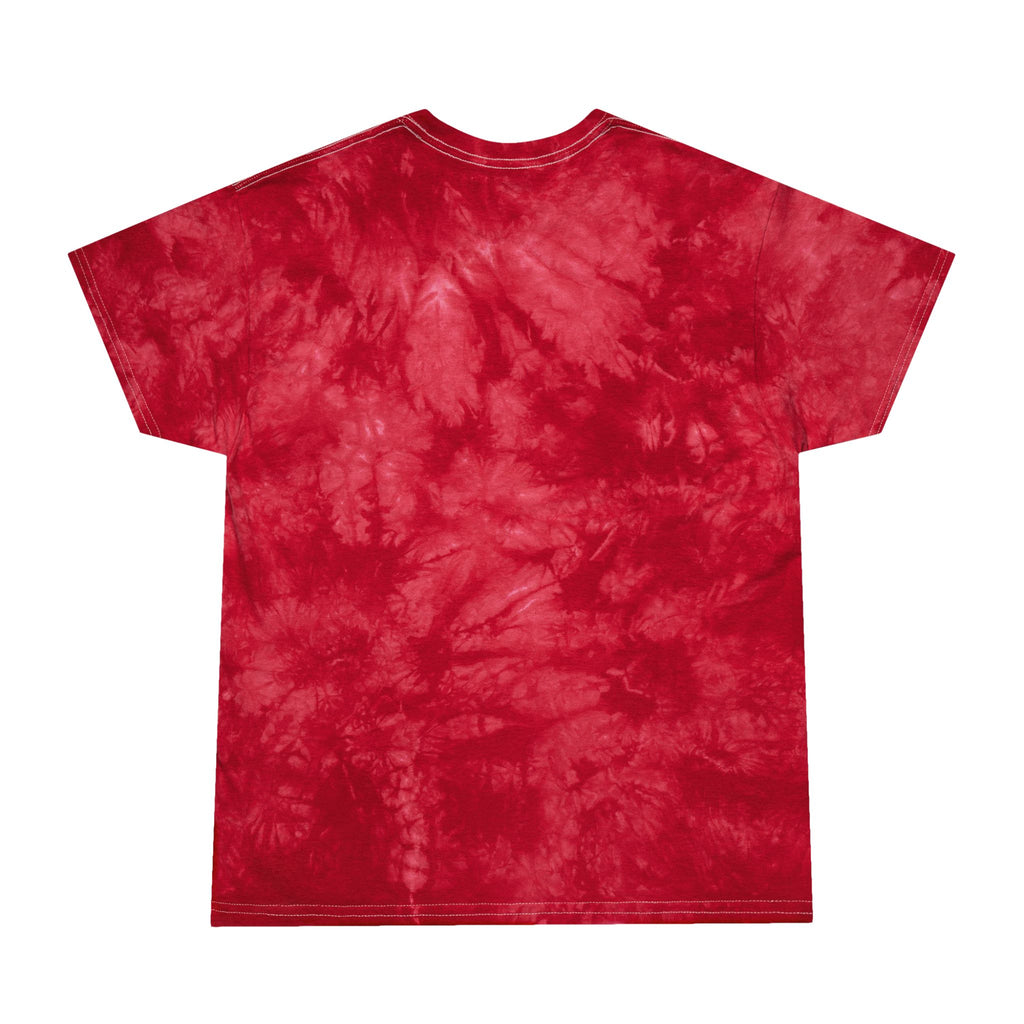 Crystal Tie-Dye Nurse Tee – Heartbeat Symbol Shirt for Healthcare Workers