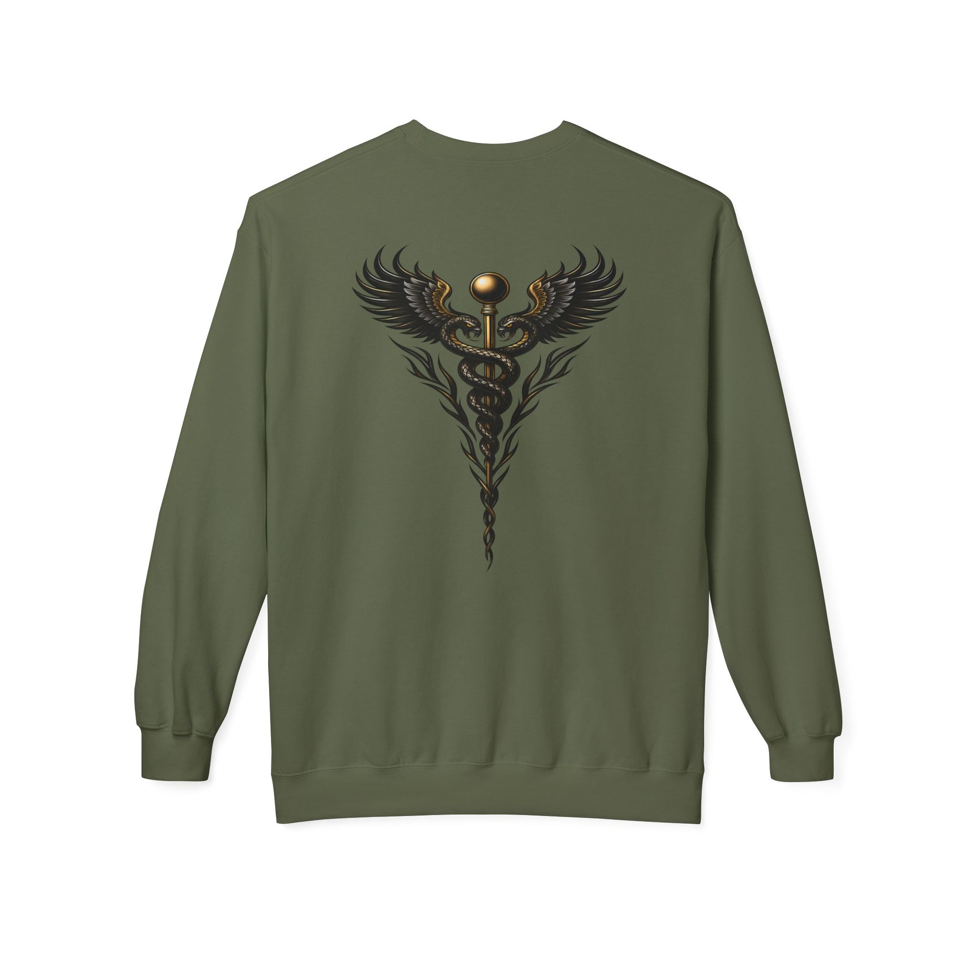 Heartbeat Guardian Sweatshirt: Unisex Crewneck, For Medical Professionals