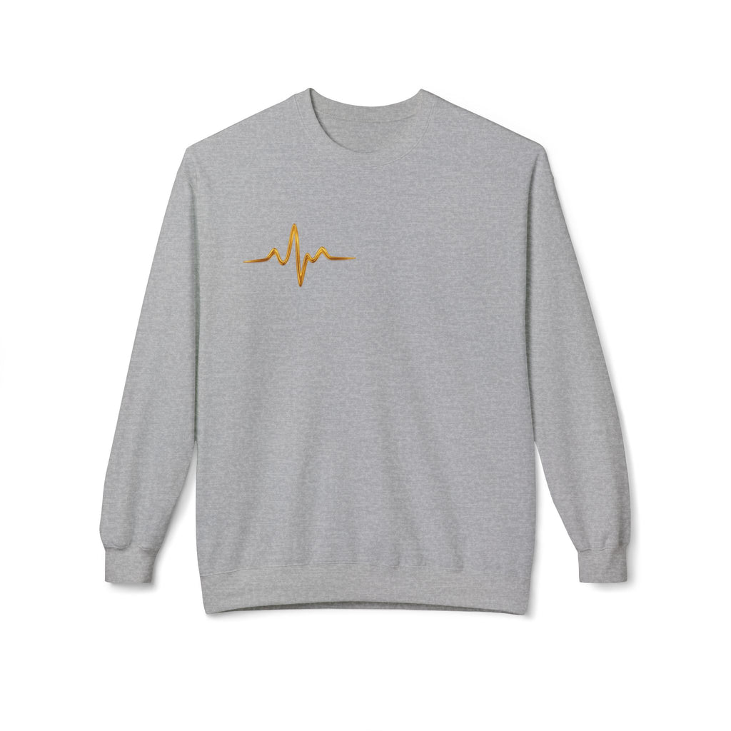 Heartbeat Guardian Sweatshirt: Unisex Crewneck, For Medical Professionals