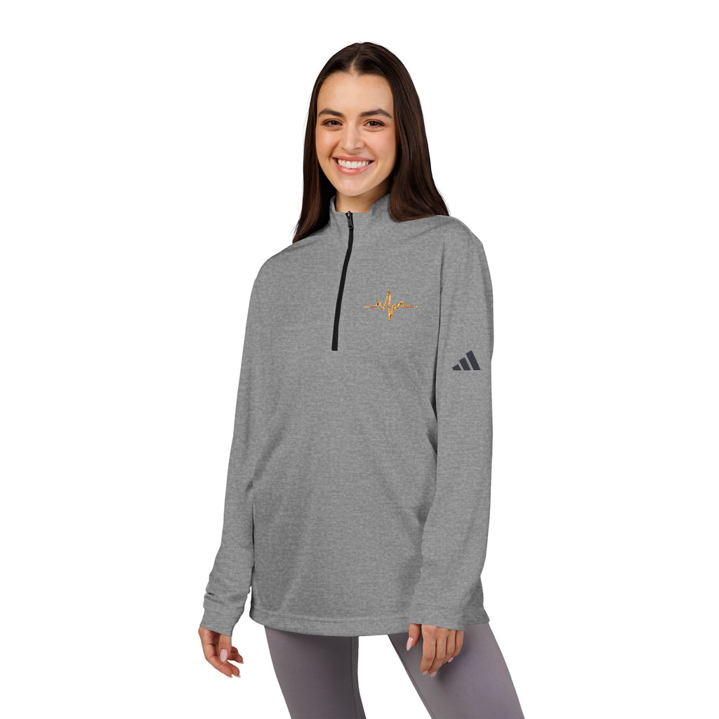 Adidas® Quarter-Zip Pullover for Healthcare Workers & EMTs