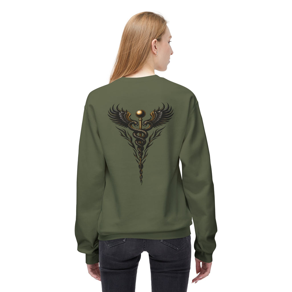 Heartbeat Guardian Sweatshirt: Unisex Crewneck, For Medical Professionals