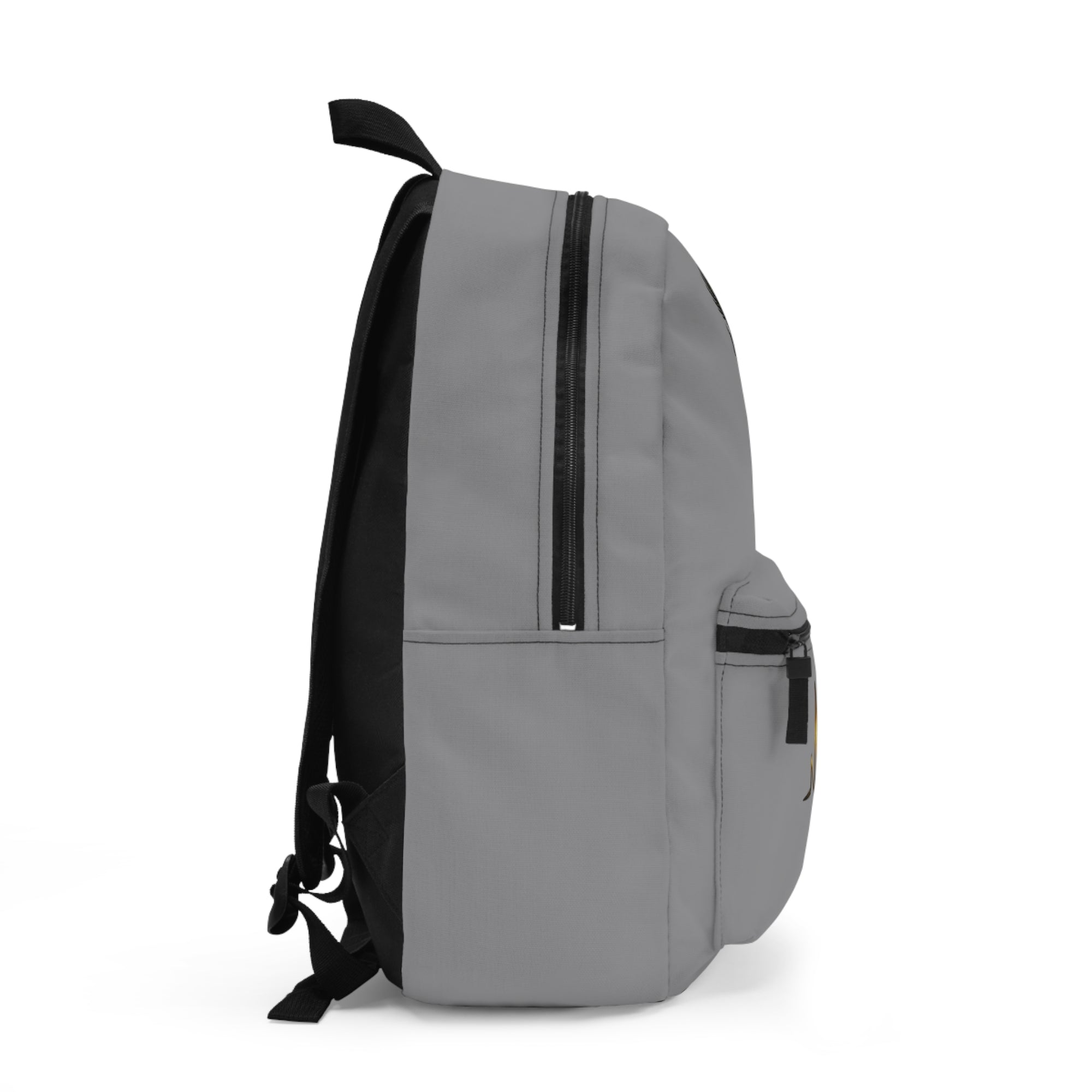 The Healer’s Backpack – Medical Caduceus & Gold Heartbeat Nursing Backpack (Grey)