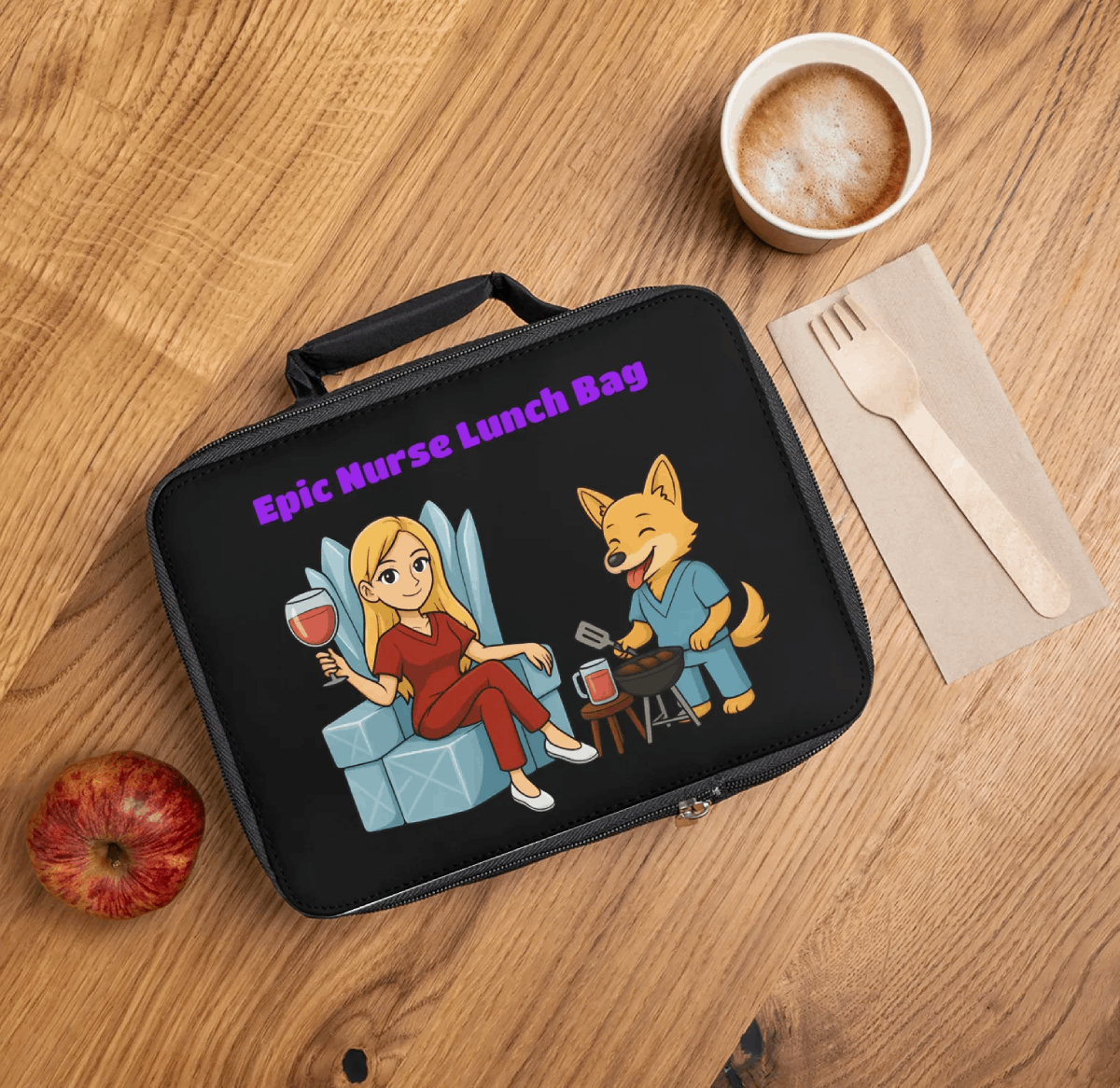 Nurse Lunch Bag – Epic Nurse Lunch Bag for Work, Break Room & Gifts
