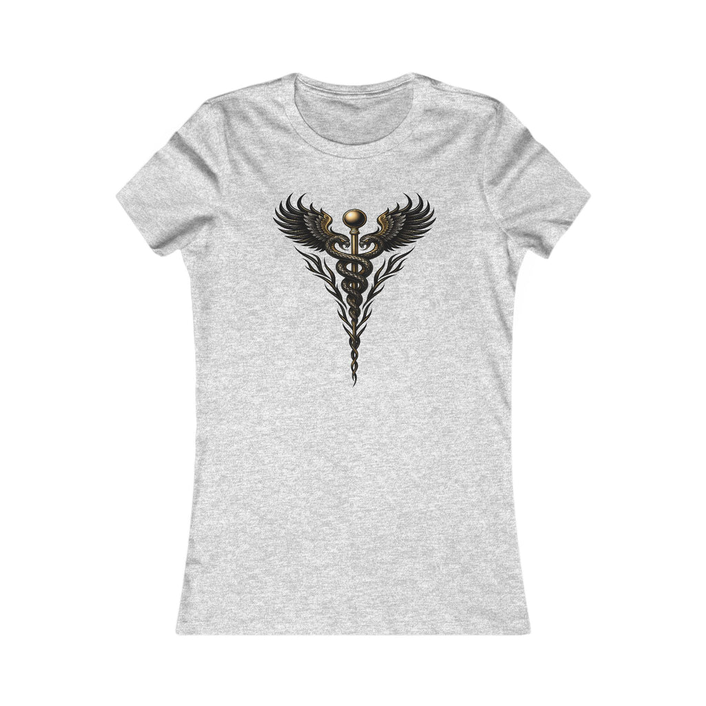 Nurse Caduceus Shirt – Stylish Medical Tee for Women