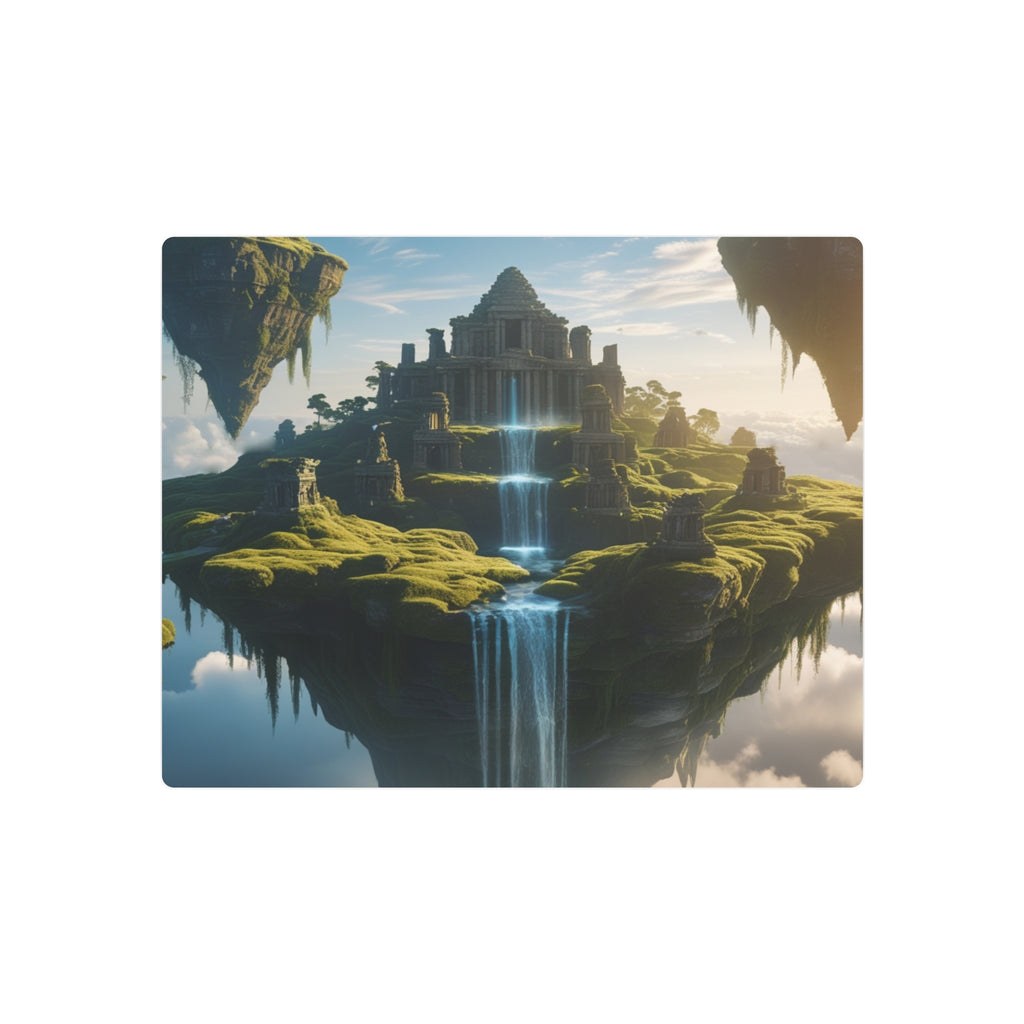 Fantasy Floating Islands Metal Wall Art – Epic Sky Decor