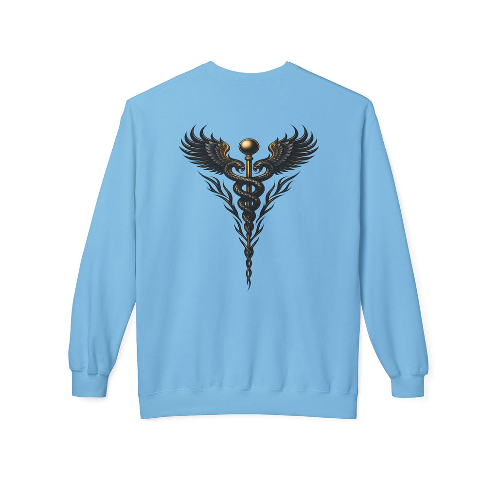 Heartbeat Guardian Sweatshirt: Unisex Crewneck, For Medical Professionals