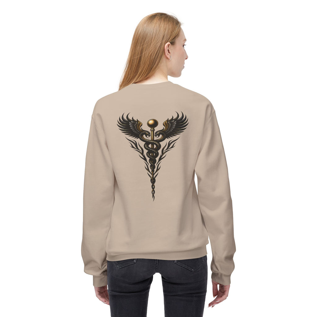Heartbeat Guardian Sweatshirt: Unisex Crewneck, For Medical Professionals