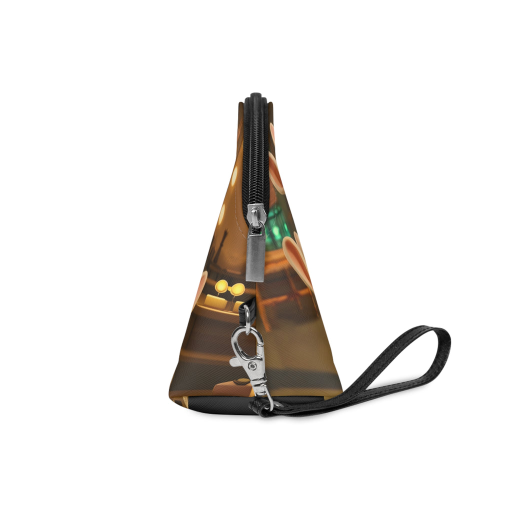 Bunny Blush Makeup Bag – Cute Cosmetic Pouch with Chic Bunny Design