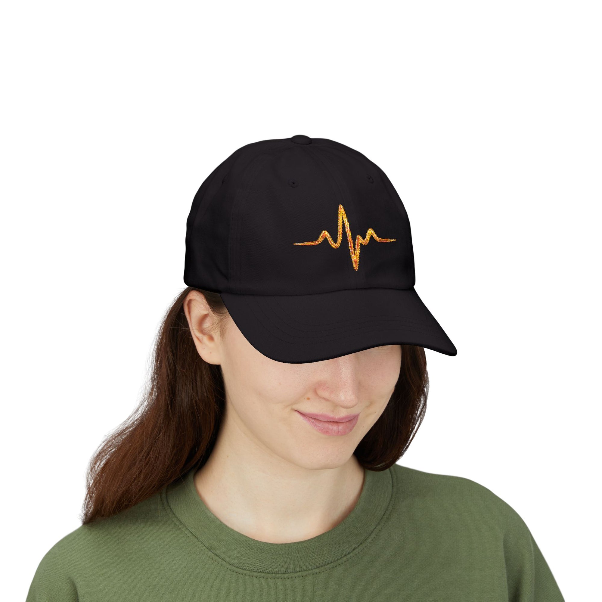 Hat for Healthcare Workers – Heartbeat Embroidered Cap