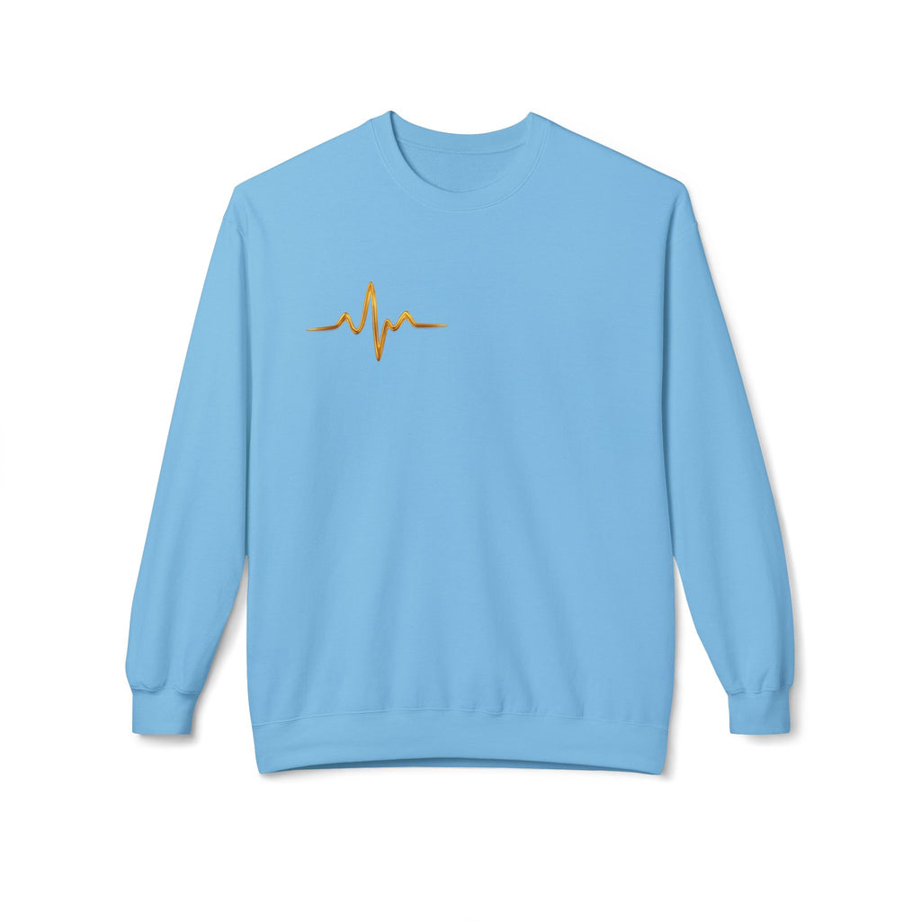 Heartbeat Guardian Sweatshirt: Unisex Crewneck, For Medical Professionals