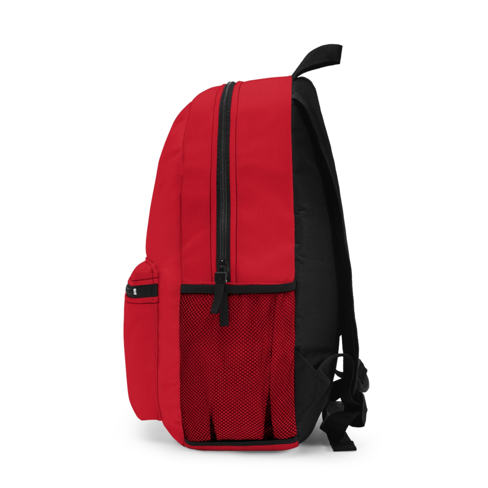 The Healer’s Backpack – Medical Caduceus & Gold Heartbeat Nursing Backpack (Red)