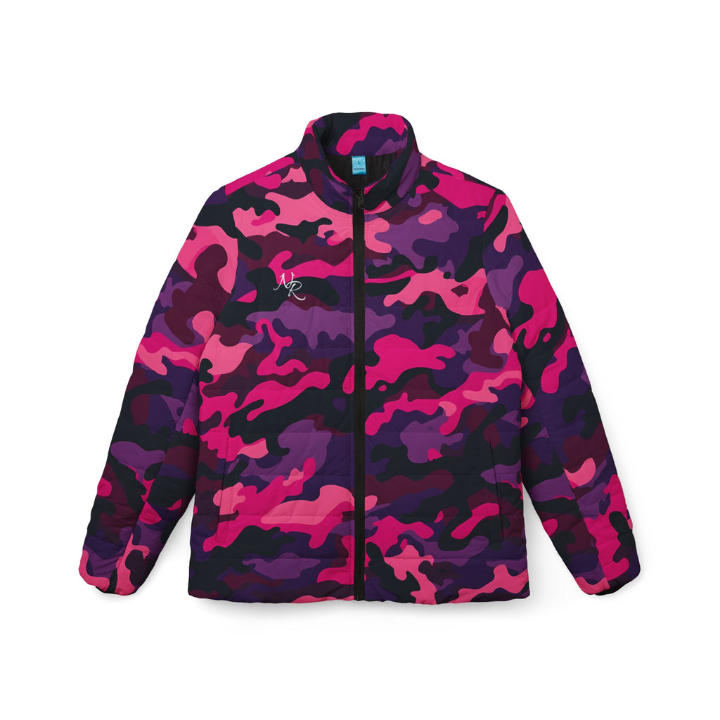 Nurse Rambo Women's Camo Puffer Jacket – Bold Winter Outerwear