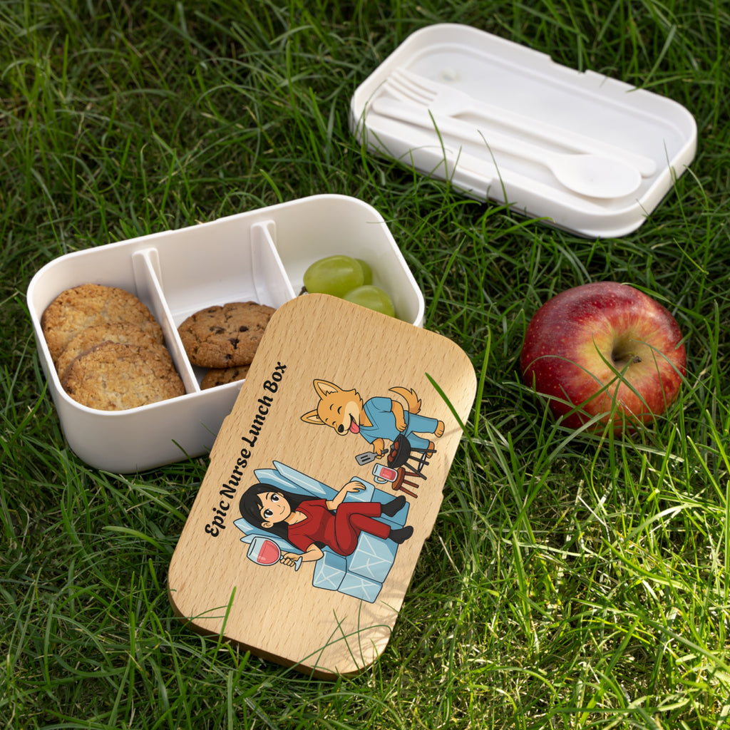 Bento Lunch Box for Nurses - Epic Nurse Lunch Box for Work, Break Room & Gifts