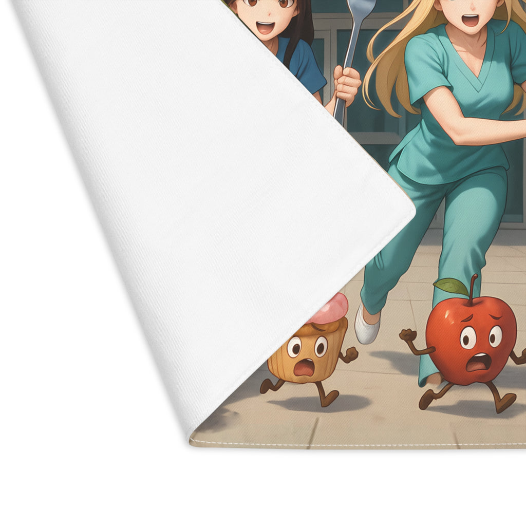 Nurse Placemat - No snack is safe at break time!