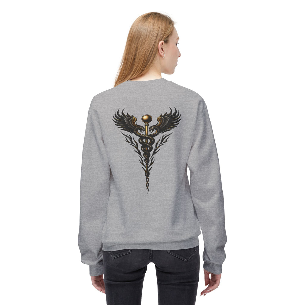 Heartbeat Guardian Sweatshirt: Unisex Crewneck, For Medical Professionals