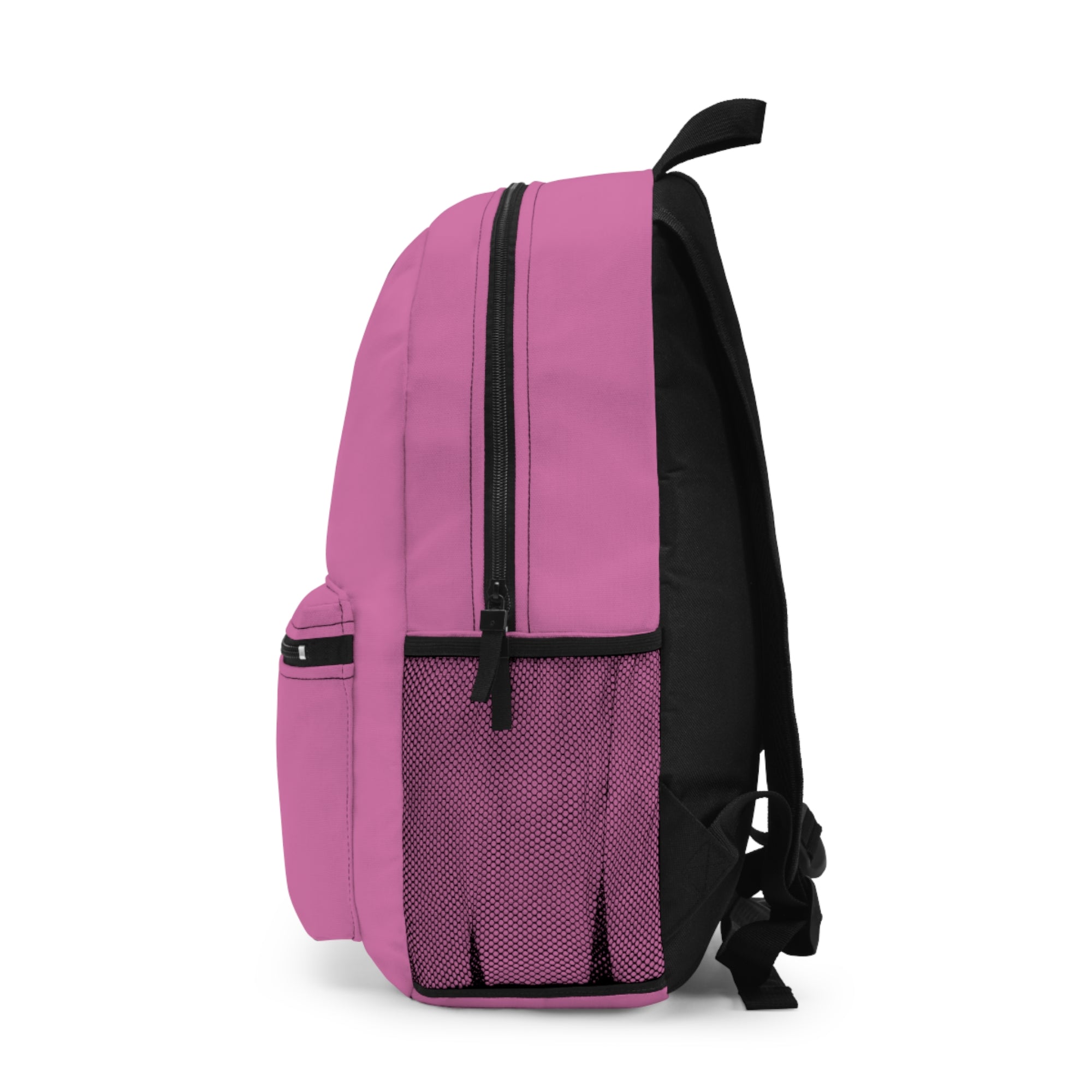The Healer’s Backpack – Medical Caduceus & Gold Heartbeat Nursing Backpack (Light Pink)