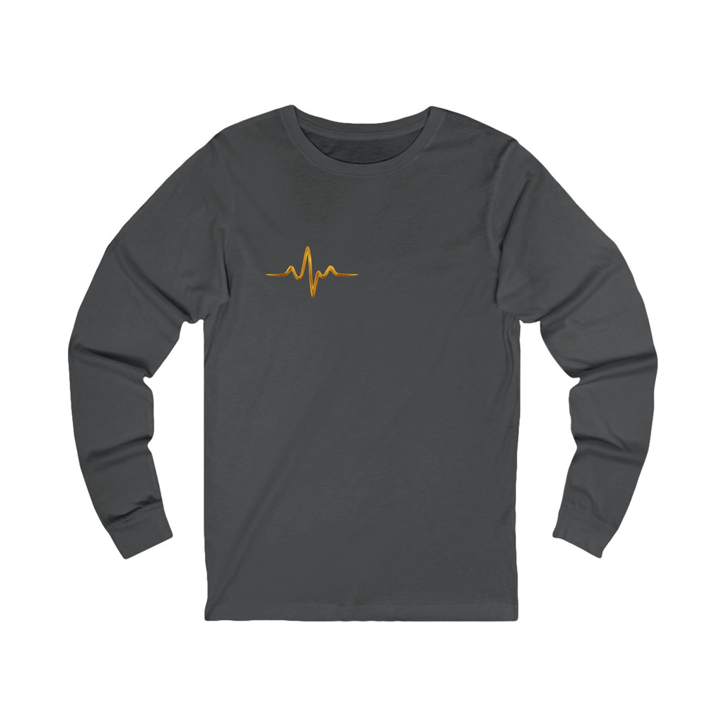 Caduceus & Heartbeat Long Sleeve Shirt for Medical Professionals