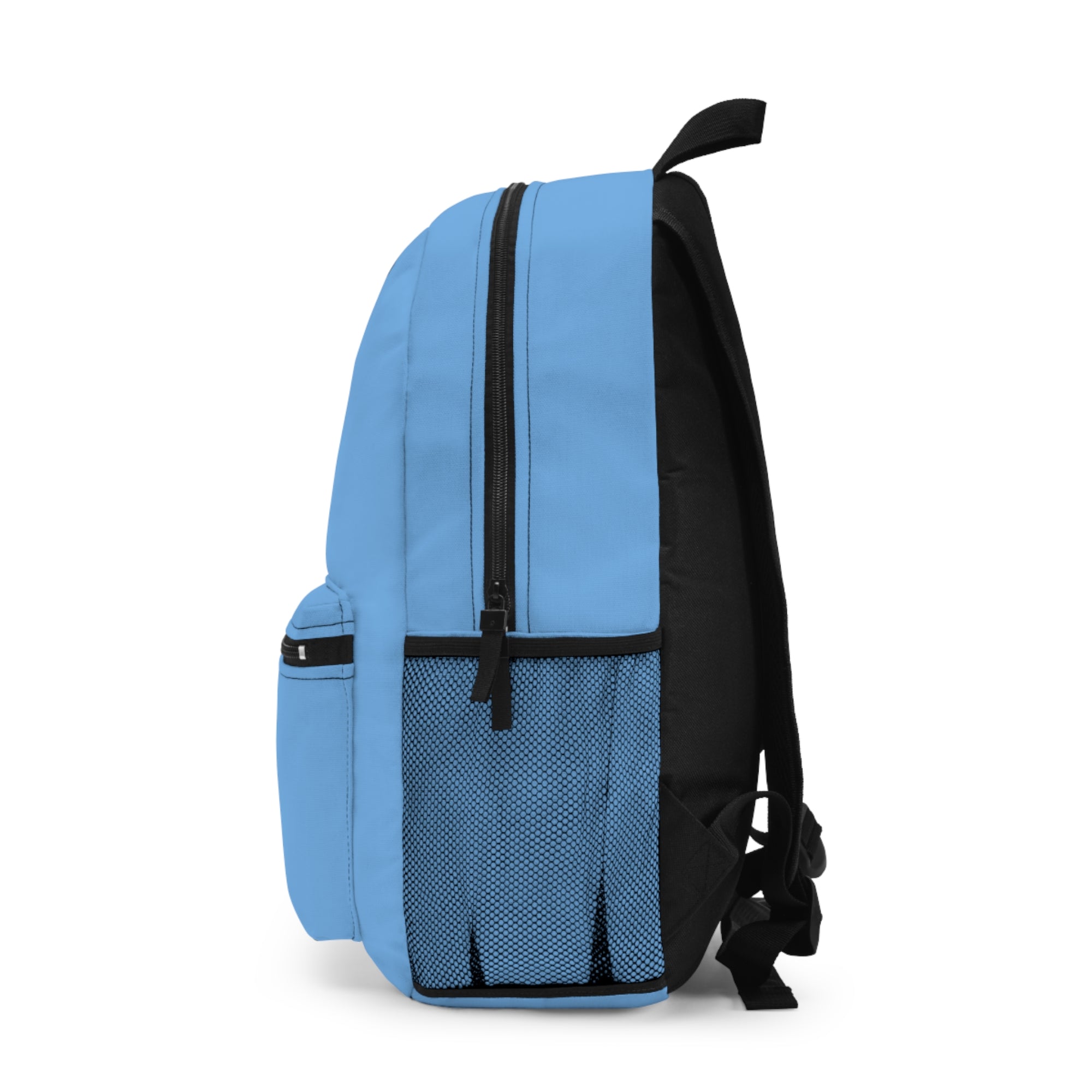 The Healer’s Backpack – Medical Caduceus & Gold Heartbeat Nursing Backpack (Light Blue)