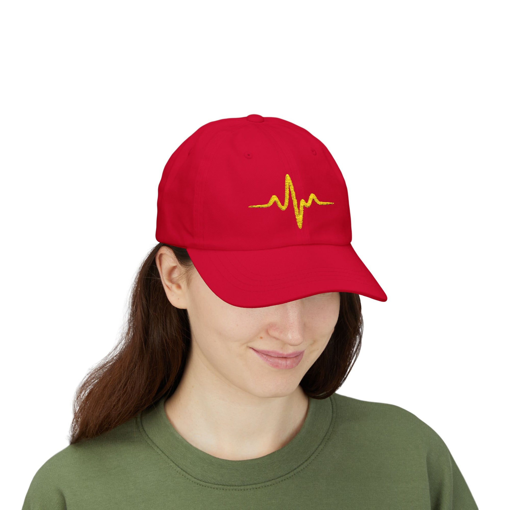 Hat for Healthcare Workers – Heartbeat Embroidered Cap