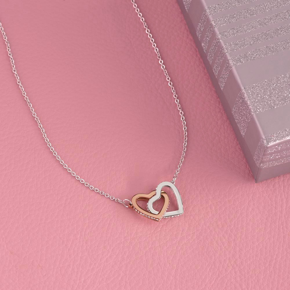Nurse Heart Necklace – Interlocking Pendant for Healthcare Heroes