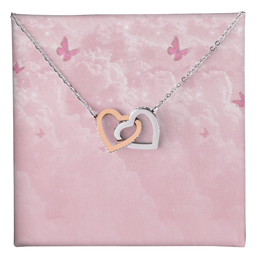 Nurse Heart Necklace – Interlocking Pendant for Healthcare Heroes