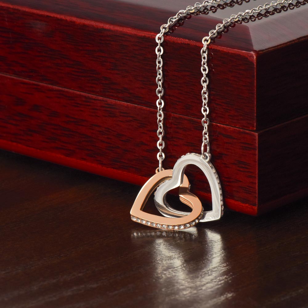 Nurse Heart Necklace – Interlocking Pendant for Healthcare Heroes